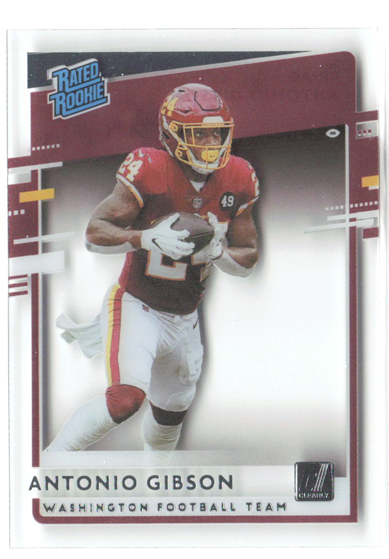 Antonio Gibson Chronicles - Clearly Donruss Rookies RR-AG 2020
