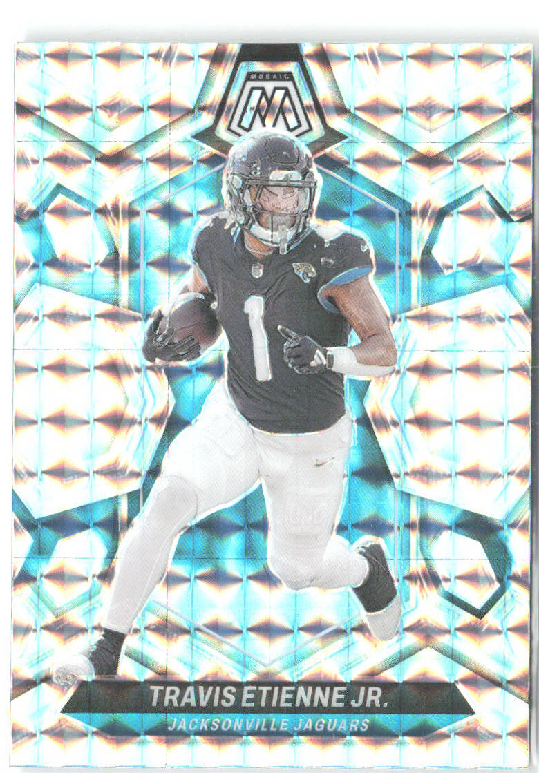 Travis Etienne Jr. Panini Mosaic - Mosaic 100 2024 Jacksonville Jaguars