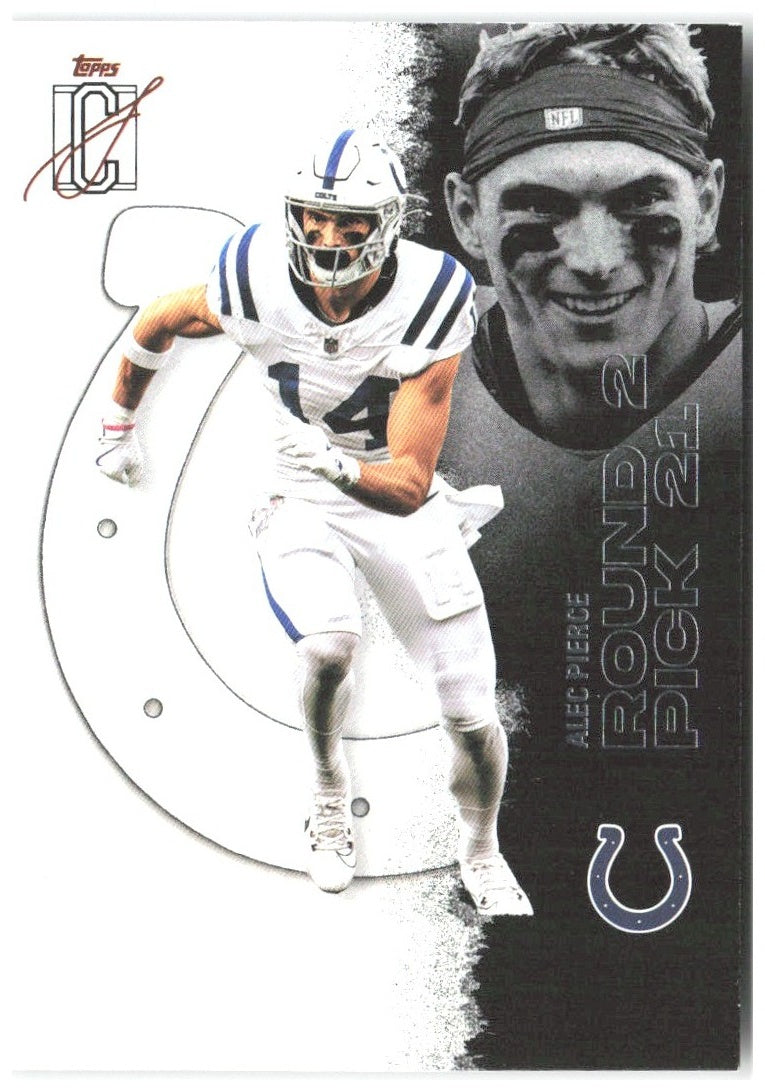 Alec Pierce Topps Signature Class 78 2025 Indianapolis Colts