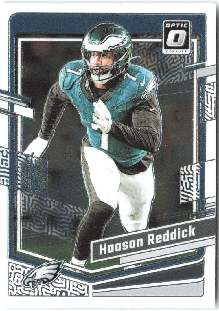 Haason Reddick Donruss Optic 157 2023 Philadelphia Eagles