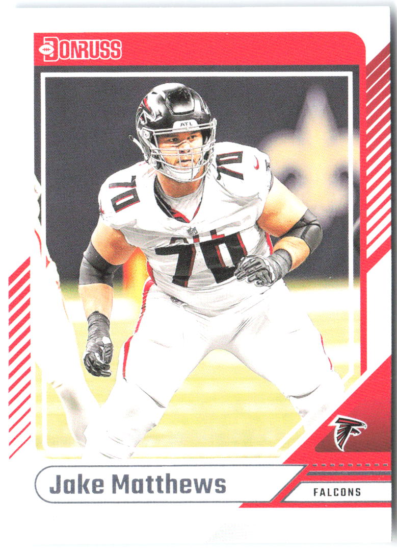 Jake Matthews Donruss 218 2024 Atlanta Falcons