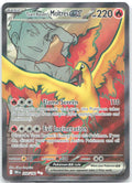 Team Rocket's Moltres ex Ultra Rare Destined Rivals 208/182 NM PLANETA Mochizuki
