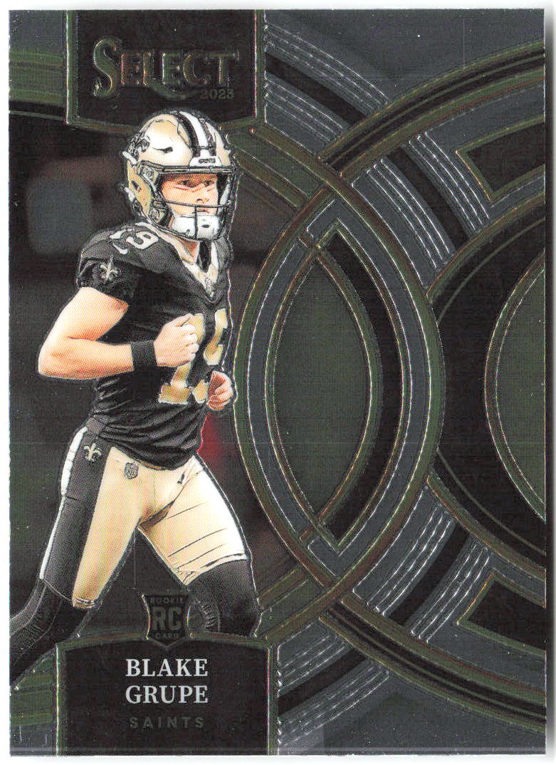 Blake Grupe Panini Select 111 2023 New Orleans Saints