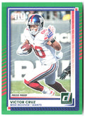 Victor Cruz Donruss - Press Proofs Green 223 2025 New York Giants