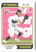 Ji Hwan Bae Topps Heritage 179 2023 Pittsburgh Pirates RC