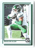 Braelon Allen Donruss Optic - Holo 175 2025 New York Jets
