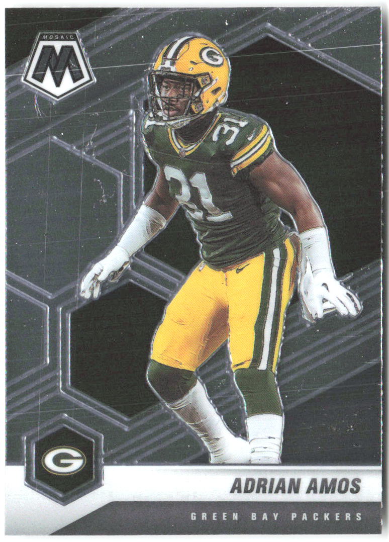 Adrian Amos Panini Mosaic 84 2021 Green Bay Packers