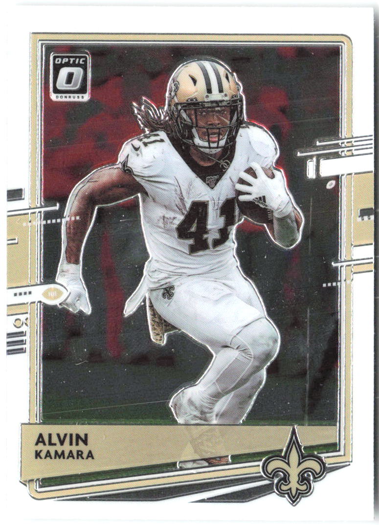Alvin Kamara Donruss Optic 70 2020 New Orleans Saints