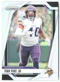 Ivan Pace Jr. Panini Prizm - Silver 189 2024 Minnesota Vikings