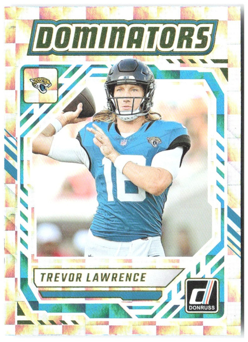 Trevor Lawrence Donruss - Dominators DOM-TLE 2025 Jacksonville Jaguars