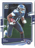 A.J. Brown Donruss Optic 97 2020 Tennessee Titans