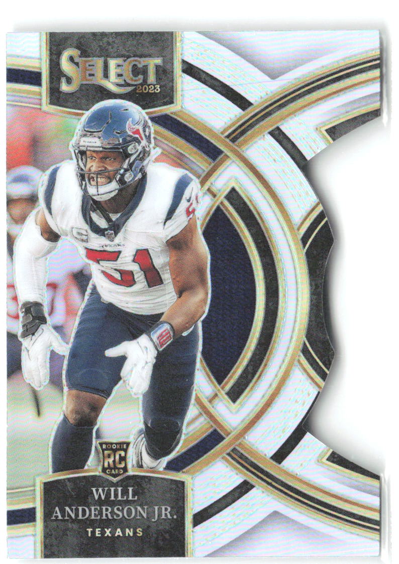 Will Anderson Jr. Panini Select - Silver Prizms Die Cuts 125 2023 Houston Texans