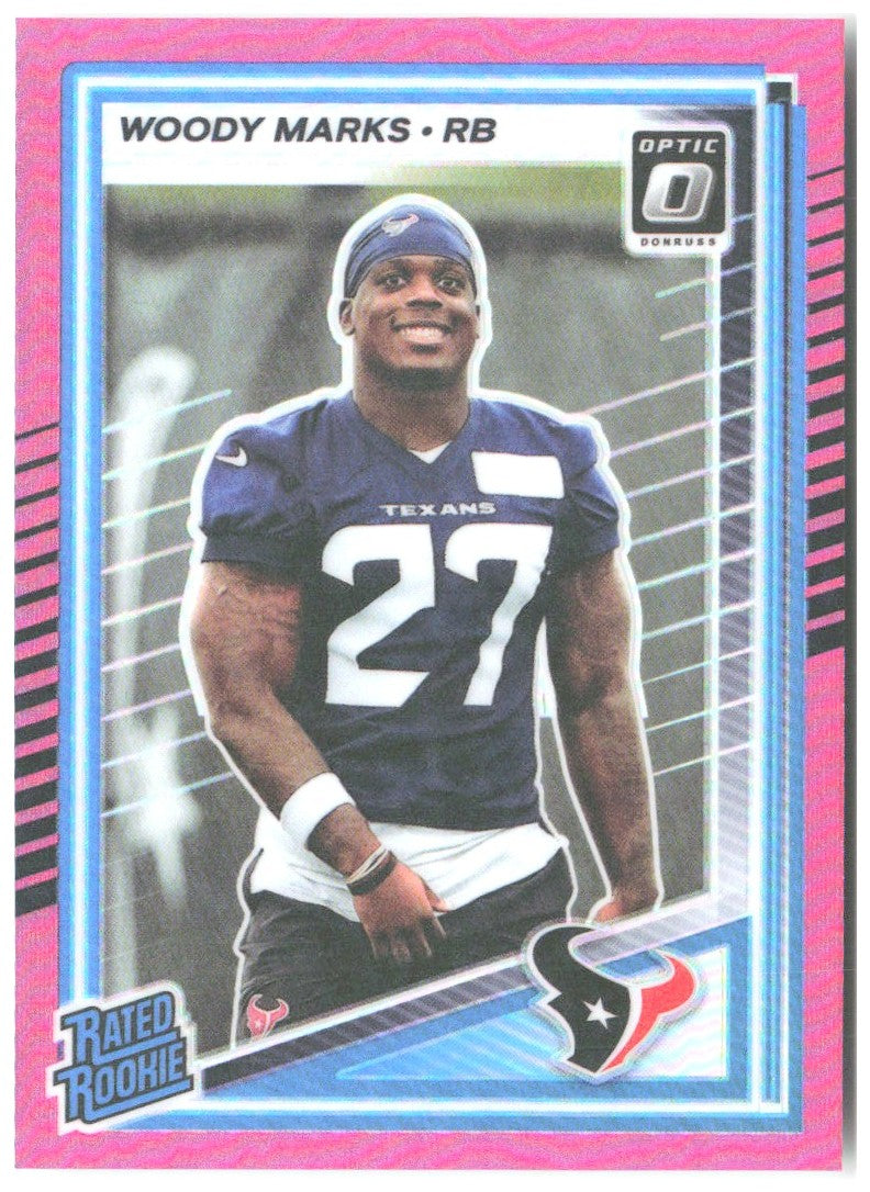Woody Marks Donruss Optic - Pink 288 2025 Houston Texans