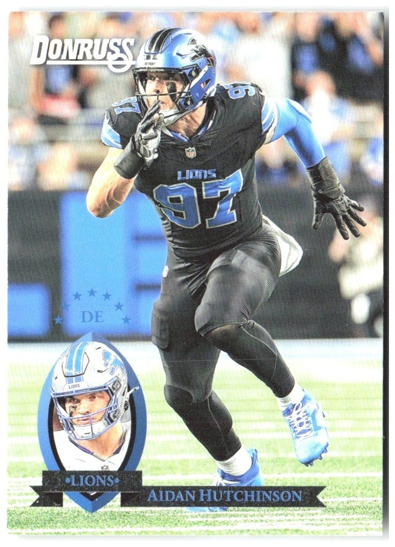 Aidan Hutchinson Donruss - Retro 1995 26 2025 Detroit Lions