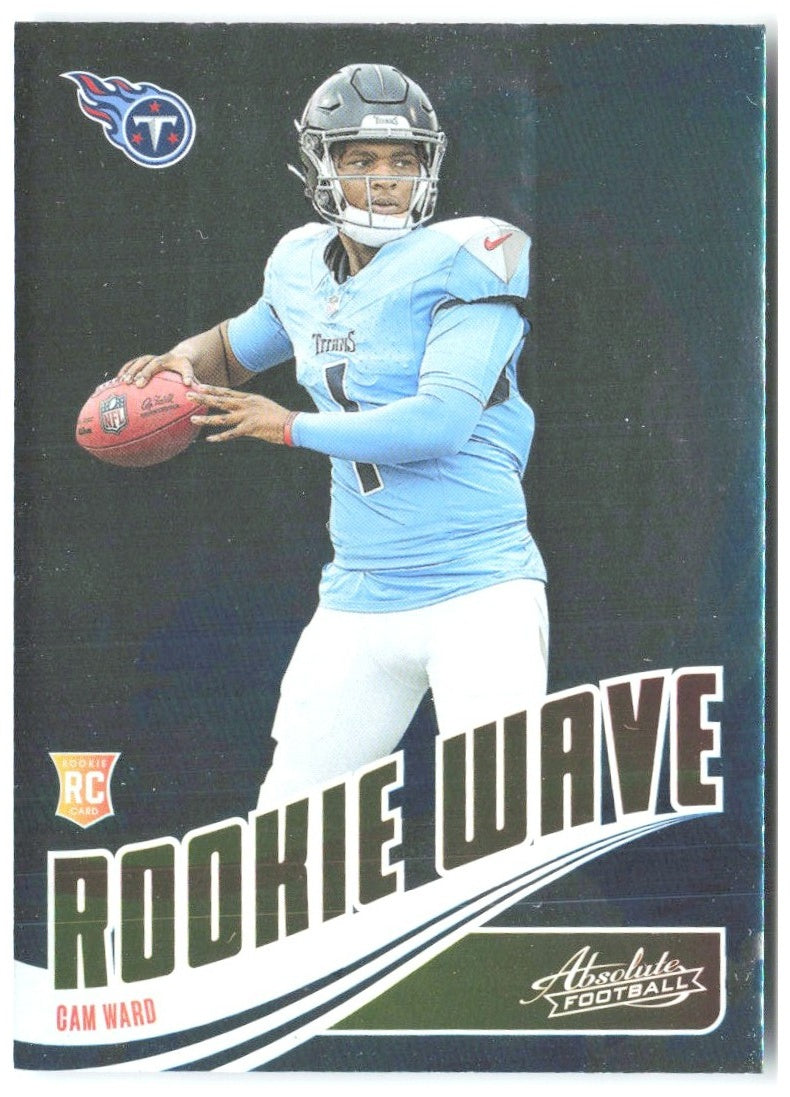 Cam Ward Panini Absolute - Rookie Wave RW-CWD 2025 Tennessee Titans