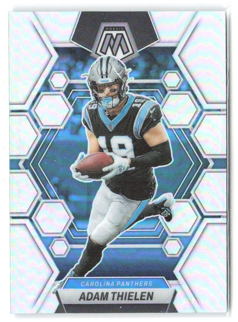 Adam Thielen Panini Mosaic - Silver 28 2023 Carolina Panthers