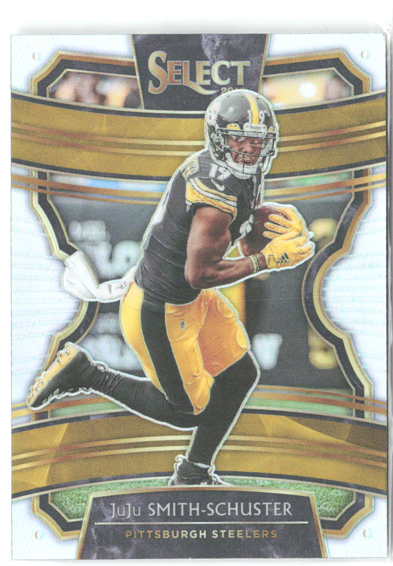 JuJu Smith-Schuster Panini Select - Silver Prizm 88 2019 Pittsburgh Steelers