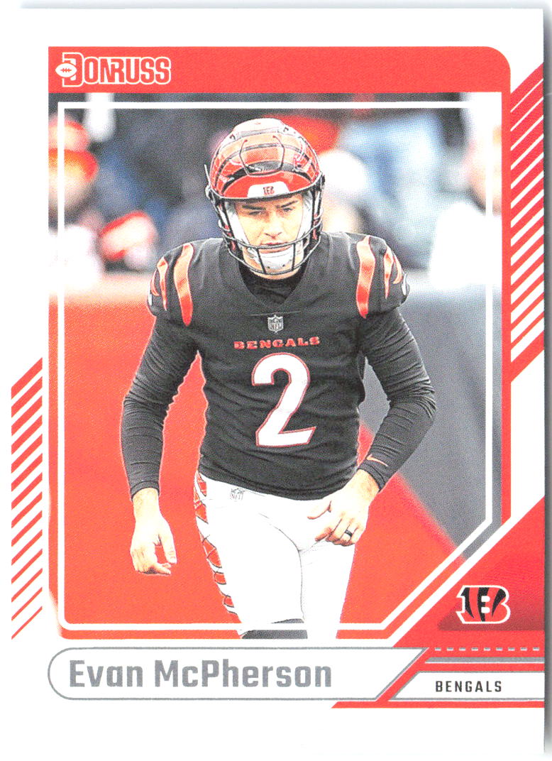 Evan McPherson Donruss 264 2024 Cincinnati Bengals
