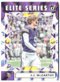 J.J. McCarthy Donruss - The Elite Series TES-JMC 2025 Minnesota Vikings