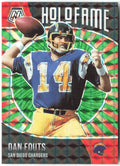 Dan Fouts Panini Mosaic - HoloFame Mosaic Green 15 2021 San Diego Chargers