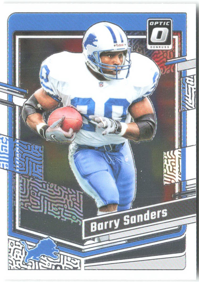 Barry Sanders Donruss Optic 60 2023 Detroit Lions