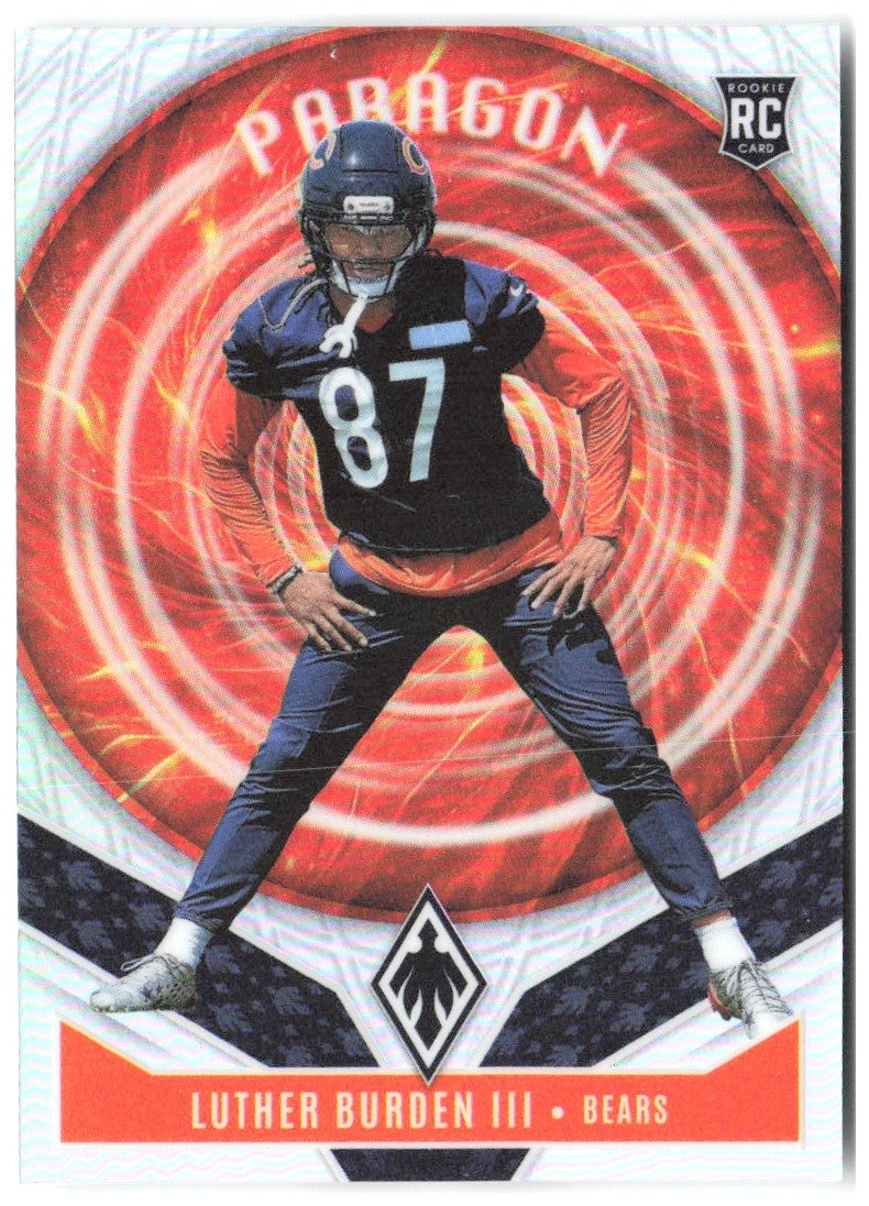 Luther Burden III Panini Phoenix - Paragon 15 2025 Chicago Bears