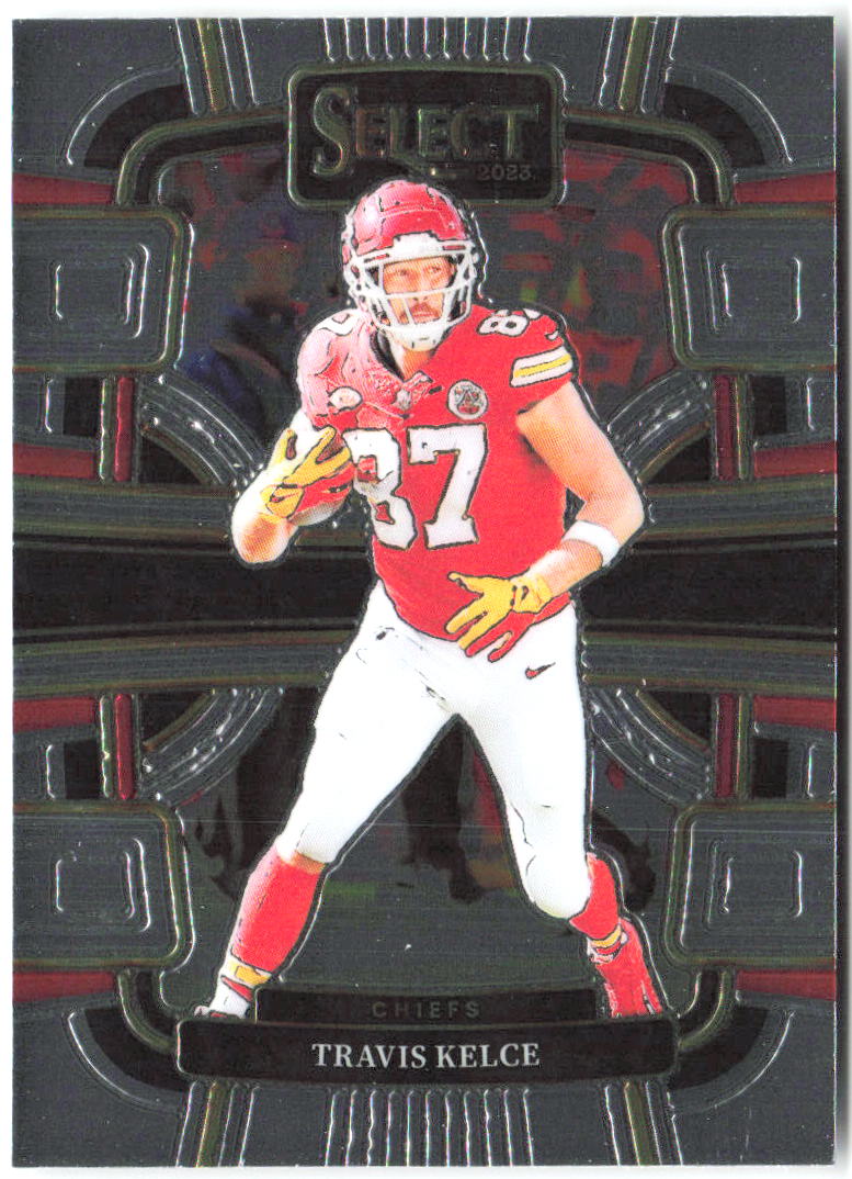 Travis Kelce Panini Select 50 2023 Kansas City Chiefs