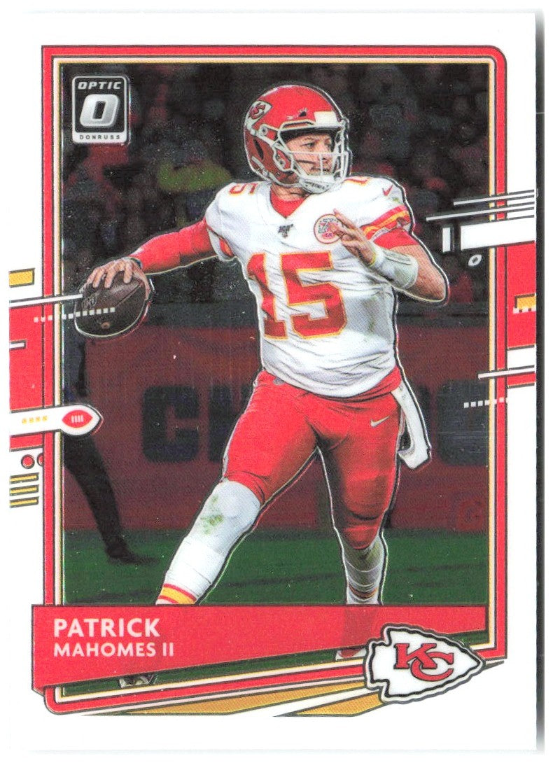 Patrick Mahomes II Donruss Optic 1 2020 Kansas City Chiefs