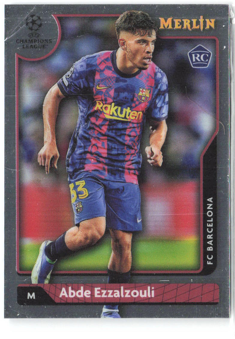 Abde Ezzalzouli Merlin UEFA Champions League 78 2021-22 FC Barcelona RC