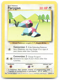 Porygon Uncommon Base Set 039/102 NM Tomoaki Imakuni