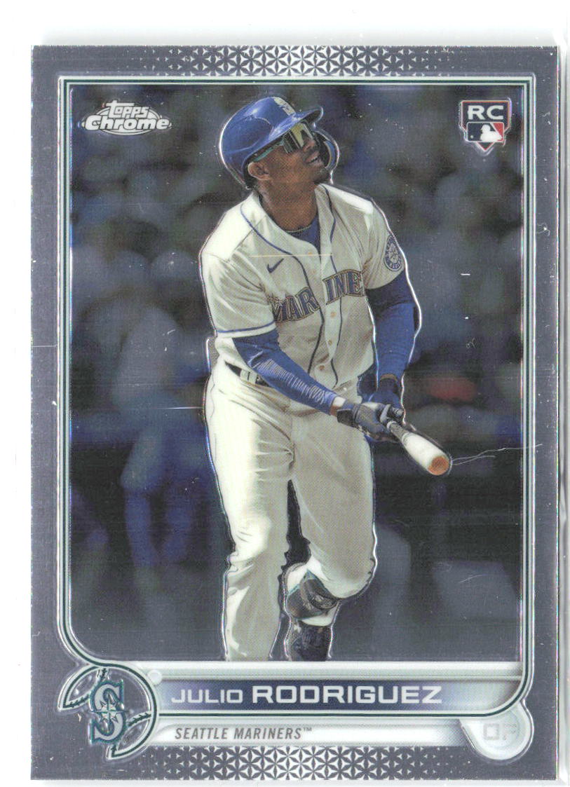 Julio Rodriguez Topps Chrome Update USC150 2022 Seattle Mariners RC