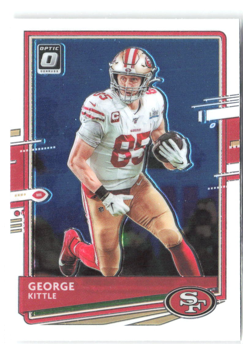 George Kittle Donruss Optic 87 2020 San Francisco 49ers