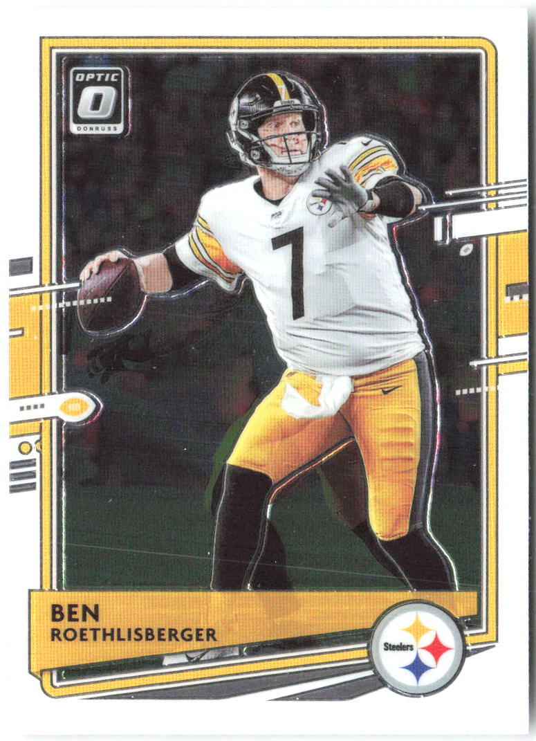 Ben Roethlisberger Donruss Optic 82 2020 Pittsburgh Steelers