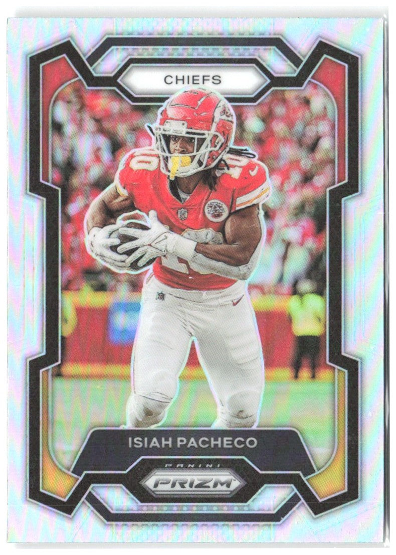 Isiah Pacheco Panini Prizm - Silver 144 2023 Kansas City Chiefs