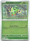 Spinarak Reverse Holo Common ME03: Perfect Order 001/088 NM Katsunori Sato