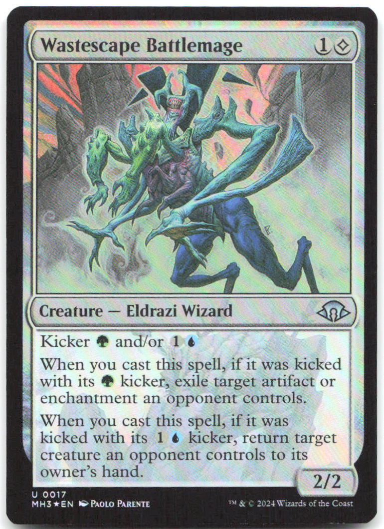 Wastescape Battlemage Foil U Modern Horizons 3 17 NM Paolo Parente