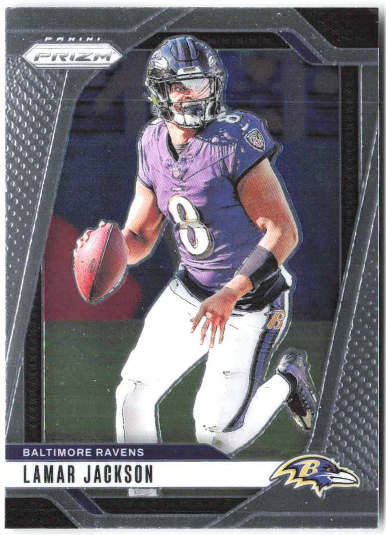 Lamar Jackson Panini Prizm 19 2024 Baltimore Ravens