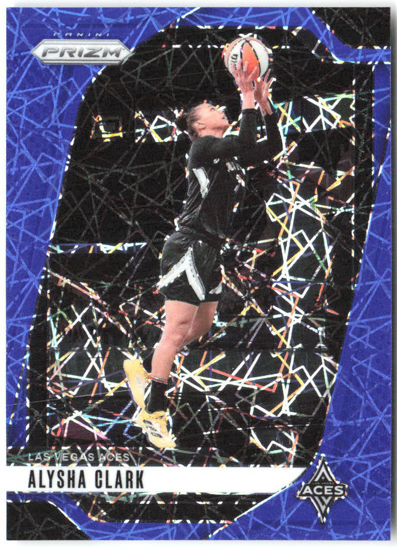 Alysha Clark Panini Prizm WNBA - Blue Velocity Prizms 101 2024 Las Vegas Aces