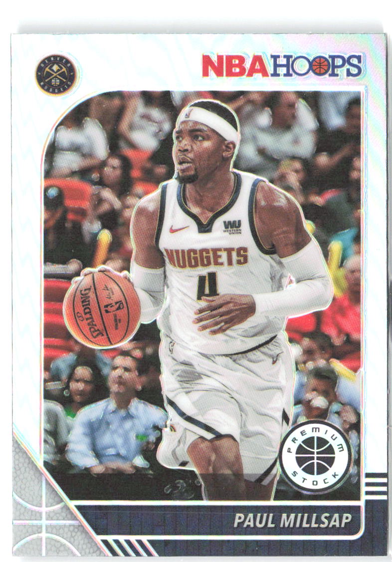Paul Millsap Hoops Premium Stock - Prizms Silver 266 2019-20 Denver Nuggets