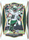 Denzel Mims Panini Select - Silver Prizm 163 2020 New York Jets