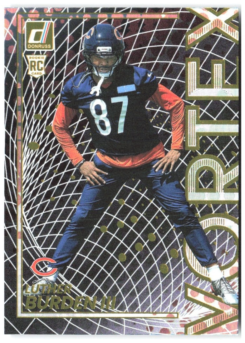 Luther Burden III Donruss - Vortex 6 2025 Chicago Bears