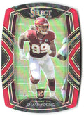 Chase Young Panini Select - Red Prizm Die Cut 264 2020 Washington Football Team