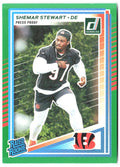 Shemar Stewart Donruss - Press Proofs Green 393 2025 Cincinnati Bengals