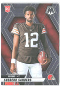 Shedeur Sanders Panini Mosaic 290 2025 Cleveland Browns RC