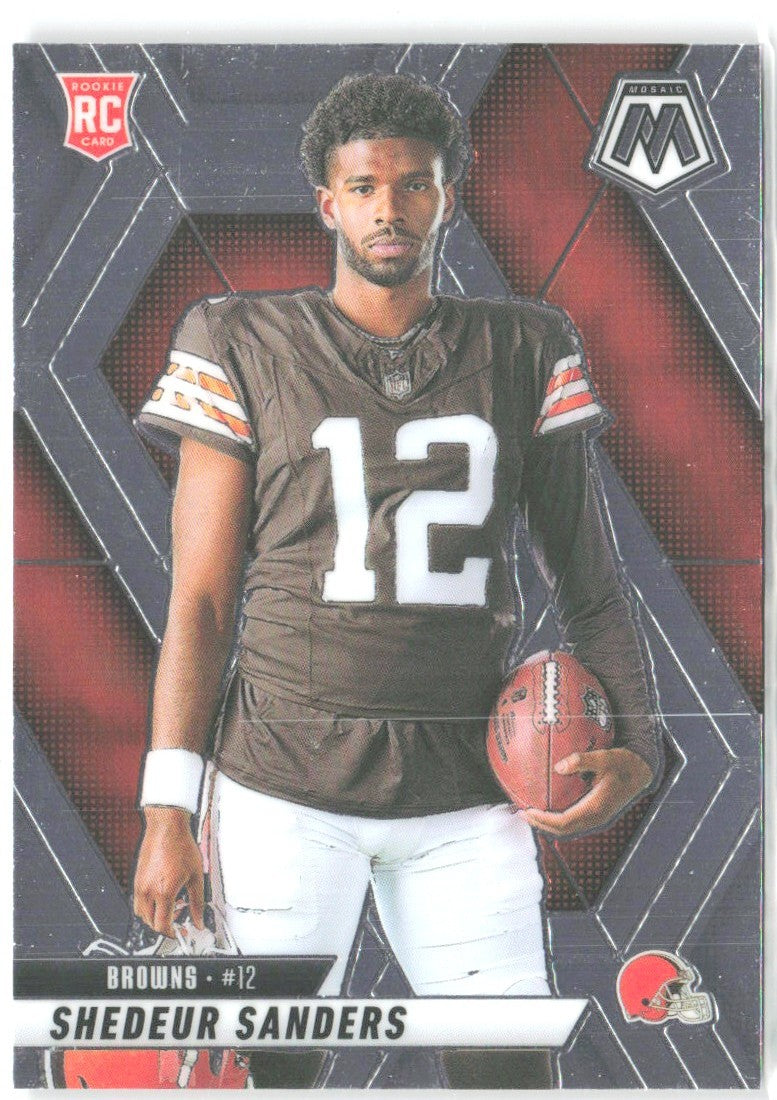 Shedeur Sanders Panini Mosaic 290 2025 Cleveland Browns RC