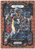 Russell Wilson Panini Prizm - Lazer 93 2023 Denver Broncos