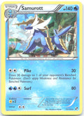 Samurott 31/114 Cracked Ice Holo Rare Deck Exclusives 031/114 LP Masakazu Fukuda