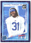 Maxwell Hairston Donruss Optic - Purple Shock 286 2025 Buffalo Bills