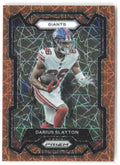 Darius Slayton Panini Prizm - Lazer 220 2023 New York Giants
