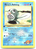 Misty's Poliwag 1st Edition Common Gym Heroes 087/132 NM Ken Sugimori